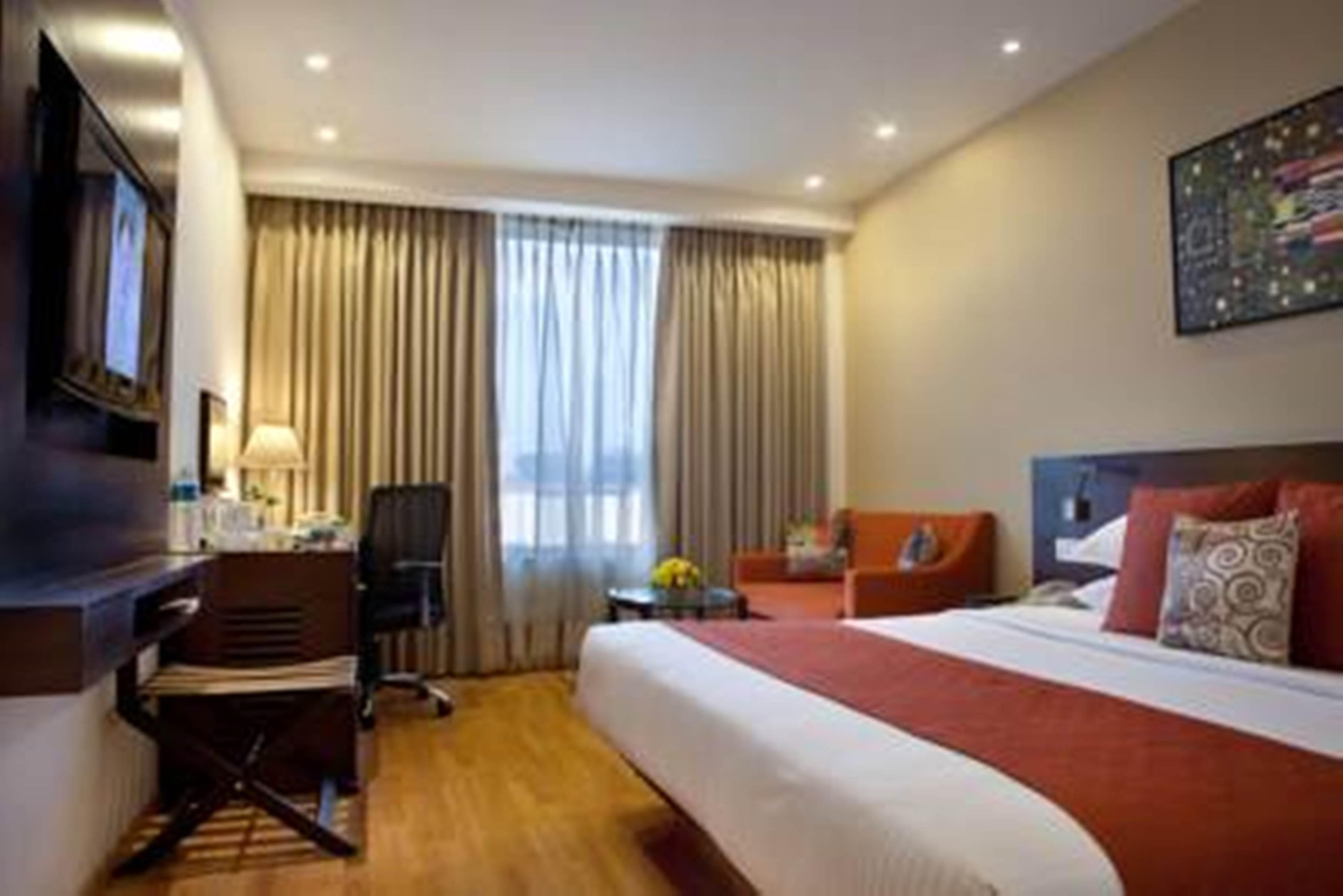 Lemon Tree Premier, Delhi Airport Hotel New Delhi Eksteriør billede A room at the hotel