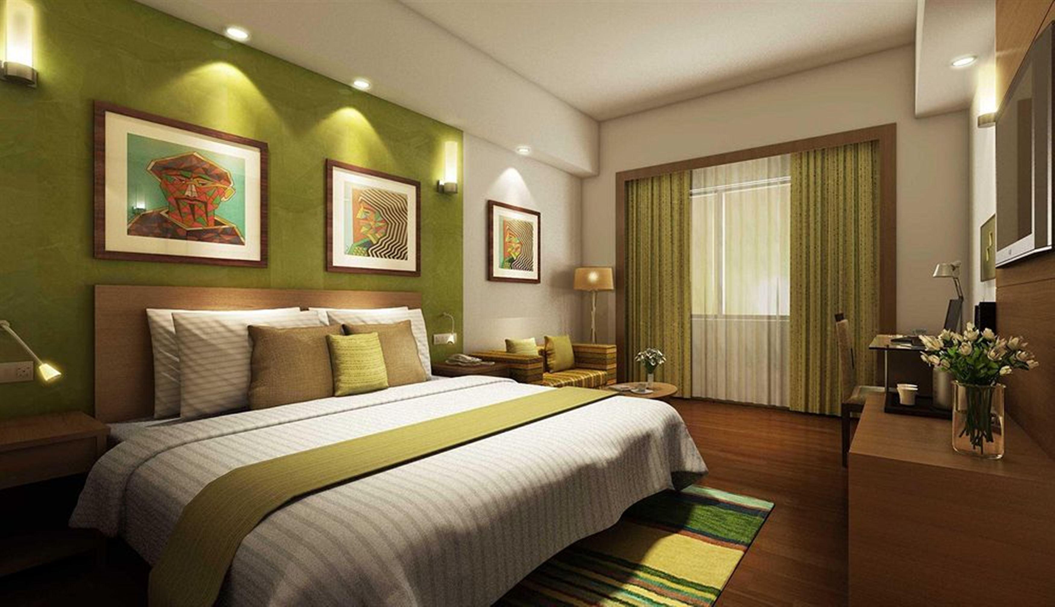 Lemon Tree Premier, Delhi Airport Hotel New Delhi Værelse billede A typical room at the hotel